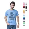 170g 100% Cotton Best Quality T Shirt Low Price Customized Logo Knitted T-Shirt Men