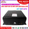 Currently releasing 6-channel car DVR 3G network GPS + WIFI function support truck school bus and so on