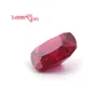 Competitive price square shape synthetic ruby stone