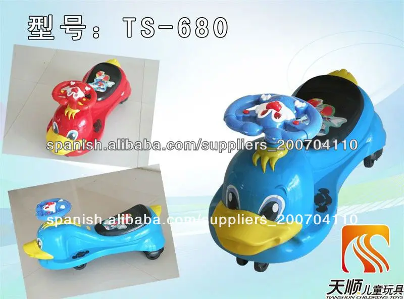 carrito para montar niños