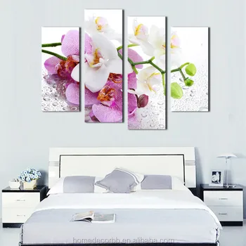 Latest Fl Wall Art Painting 4 Set Flowers Design View Canvas Print Living Room Decoration Paintings Latest Fl Wall Art Painting 4 Set Flowers Design View Canvas Print Living Room Decoration Paintings