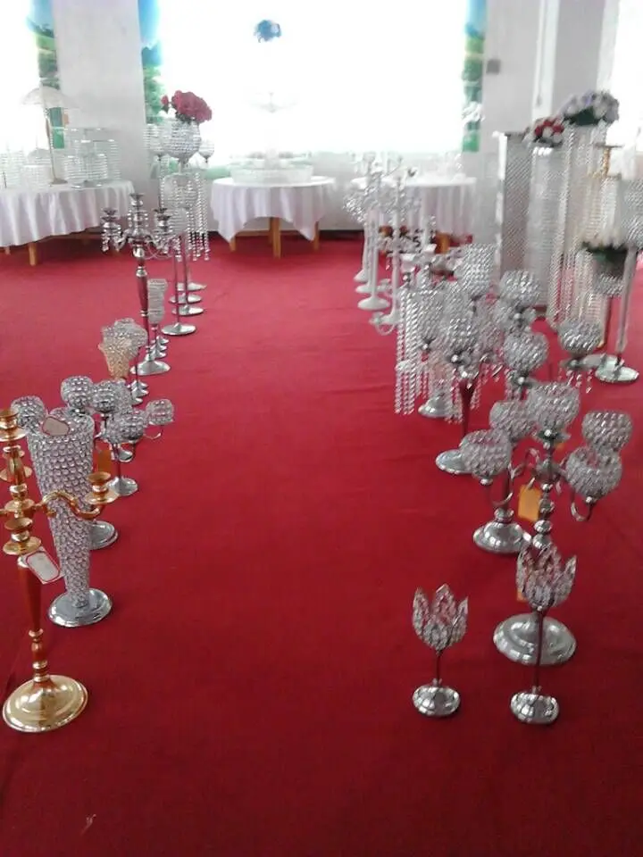 Elegant Lighted White Wedding Aisle Pillar For Wedding Decoration Buy