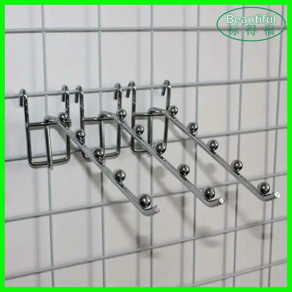 White Girdwall Peg Hook Wire Grid Panel Store Display Fixture Buy