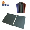 leather hardcover wholesale 3 ring binders / a5 ring binder with customized logo