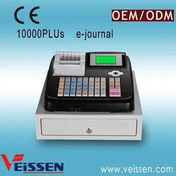 cash register machine with scanner