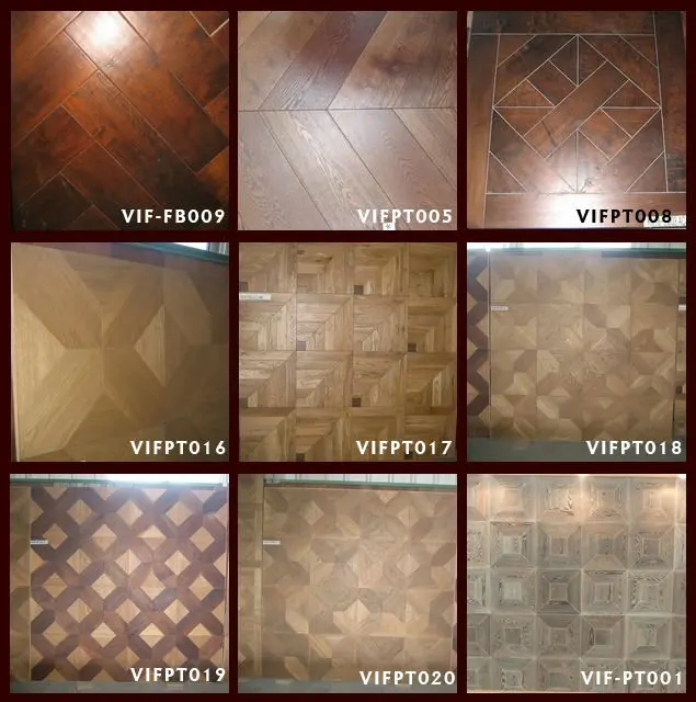 solid hardwood special parquet floor