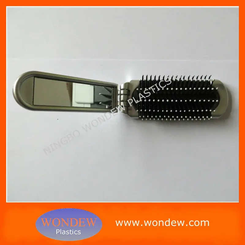 folding hairbrushes