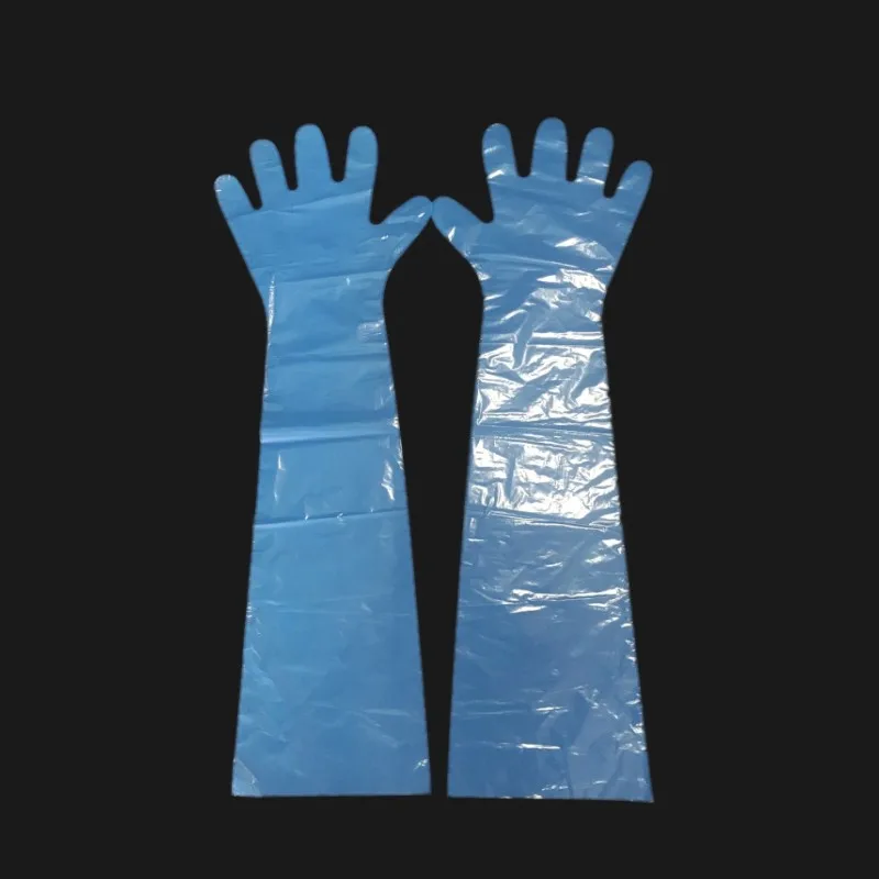Long veterinary gloves disposable