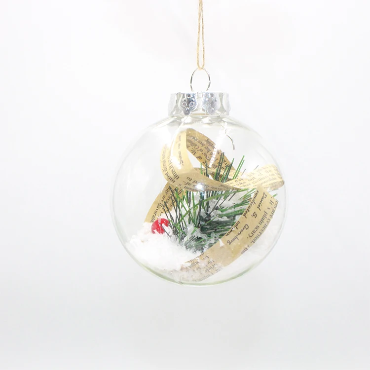 Pad Print Christmas Ball Ornament With Logo Personalized - Buy Xmas