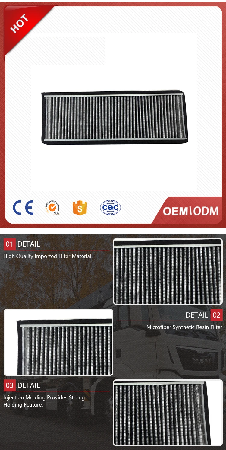 high quality hot sale engine air filter A0008301218 air filter