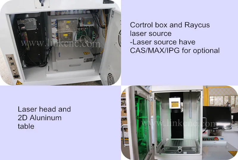 2018 new model 20W 30W 50W fiber sheet laser marking machine