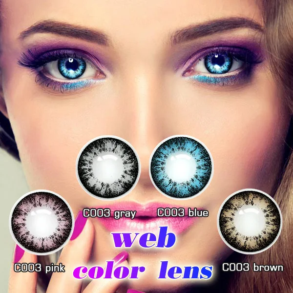 Cosmetic Safety Charming Galaxy Magic Eye Color Contact Lenses - Buy ...