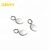 Good Quality Oval Shape Custom Small Metal Logo Jewelry Tags with Engraved Letters for Bracelet