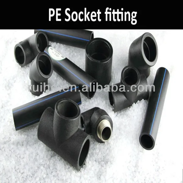 Plastic Hdpe Sdr11 Pe 100 Pipe Coupling Fittings - Buy Plastic Pipes ...