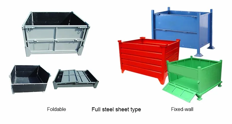 Scrap Metal Storage Bins