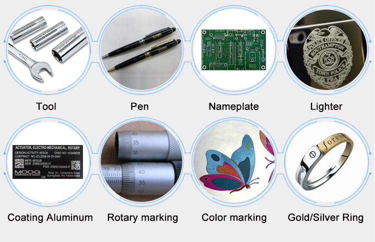 factory price mini logo date code engraving machine laser printer on plastic