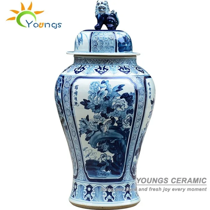 高級1 2mトールチャイニーズハンドペイントキャラクタービッグセラミックジンジャージャーフロア花瓶 Buy フロア花瓶中国大きな セラミック瓶 大きな瓶 Product On Alibaba Com