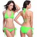 Bikini Set Splicing Push Up Swimsuit Brazilian Women Biquini Swimwear Fully lined Bathing Suits Sexy Bra