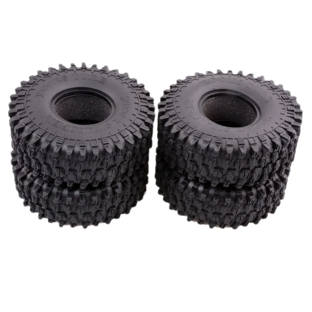 9 rubber. Покрышки 1.9 дюйма для RC. 1.9Inch 108x40mm 1/12 1/10 Scale RC Rock cralwer Wheels Tires for Axial scx10. Каменная резина.