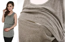 Summer Modal Maternity tanks pregnancy Camis nursing tank tops for pregnant woman clothes breast feeding top