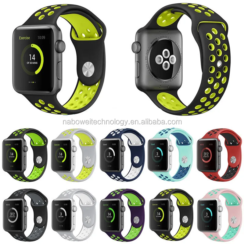 38mm/ 42m watchband For Apple Watch , For Apple Watch Strap, For Silicone Apple Watch Band