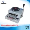 PVC plastic letter code printing machine ZY-PVC