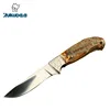 OEM 8Cr13 professional knife leather case knife set hunting survival knife UDTEK00301