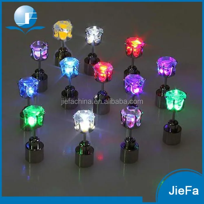 2017 Charm Light Up Glowing Crystal Stainless Ear Drop Stud Earring Jewelry Led Earrings 2017 Charm Light Up Glowing Crystal Stainless Ear Drop Stud Earring Jewelry Led Earrings
