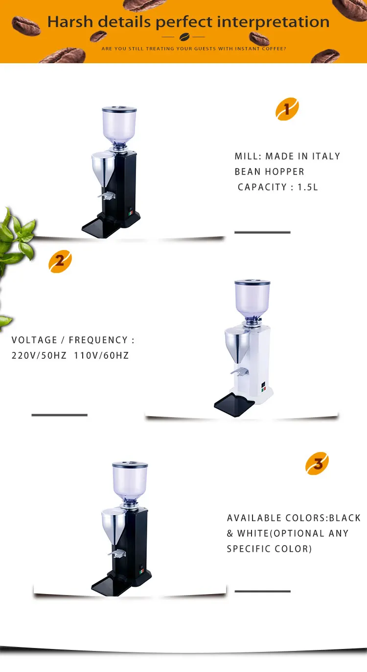 Automatic Italy Style Espresso Coffee Grinder Buy Coffee Grinder