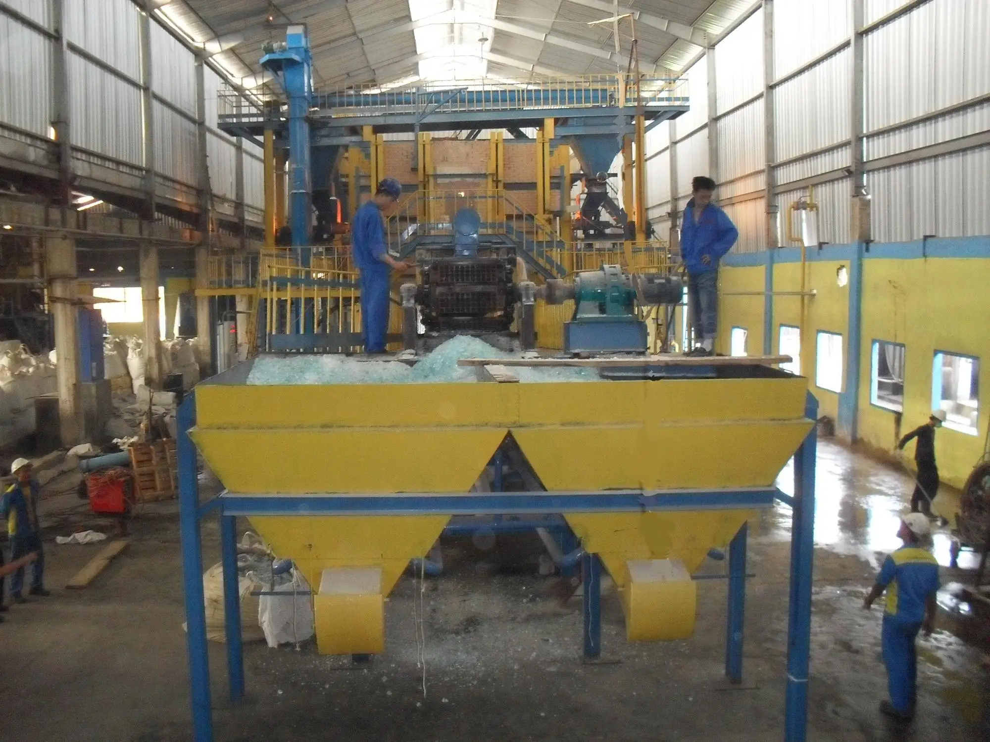 Industrial grade solid sodium silicate plant / Water glass making machine