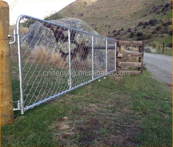 Steel Pipe Farm Gates,Welded Wire Mesh Farm Gates,Chain Link Farm Gate ...