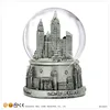 2016 New York City Silver Lined Custom Personalized Snow Globe Crystal Ball With Blowing Snow Birthday Gift