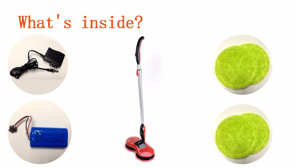 Cordless electric mop