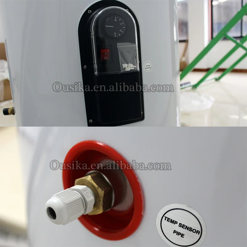 Packaged Solar Systems Twin Coils Hot Water Heater 400l / Split Solar