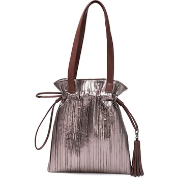 Elegant Designer Fashion Whole Las Tote Bag Nylon Tassel Women Waterproof Handbag Lady Stylish Hangbag Red Quilted