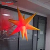 16 Color change LED lighted decorative inflatable spiky star