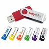 Factory Wholesale Gift USB Flash Drive Custom Logo 4GB, Twister USB Flash Drive, Metal USB Memory Stick