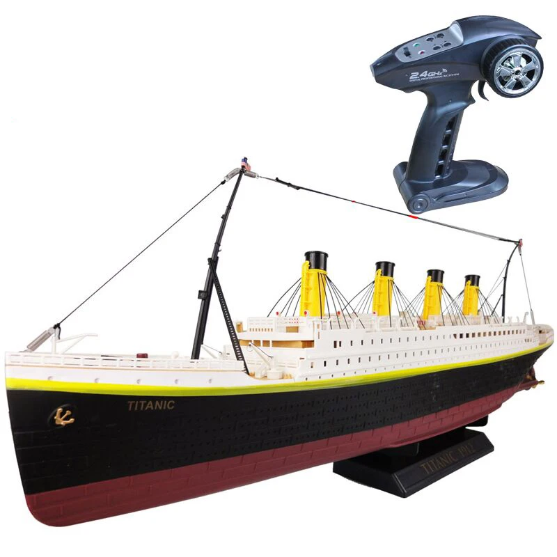 a toy titanic