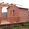 Customized colour anti-mildew external wall cladding siding natural wood ceiling red cedar cladding exterior