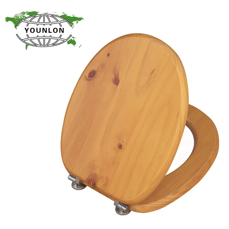 solid wood toilet seat