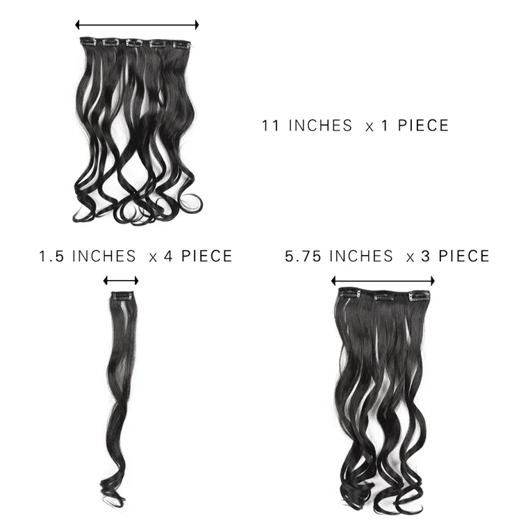 Darling Curly Blonde Clip In Hair Extensions Hairpieces 20inch 613