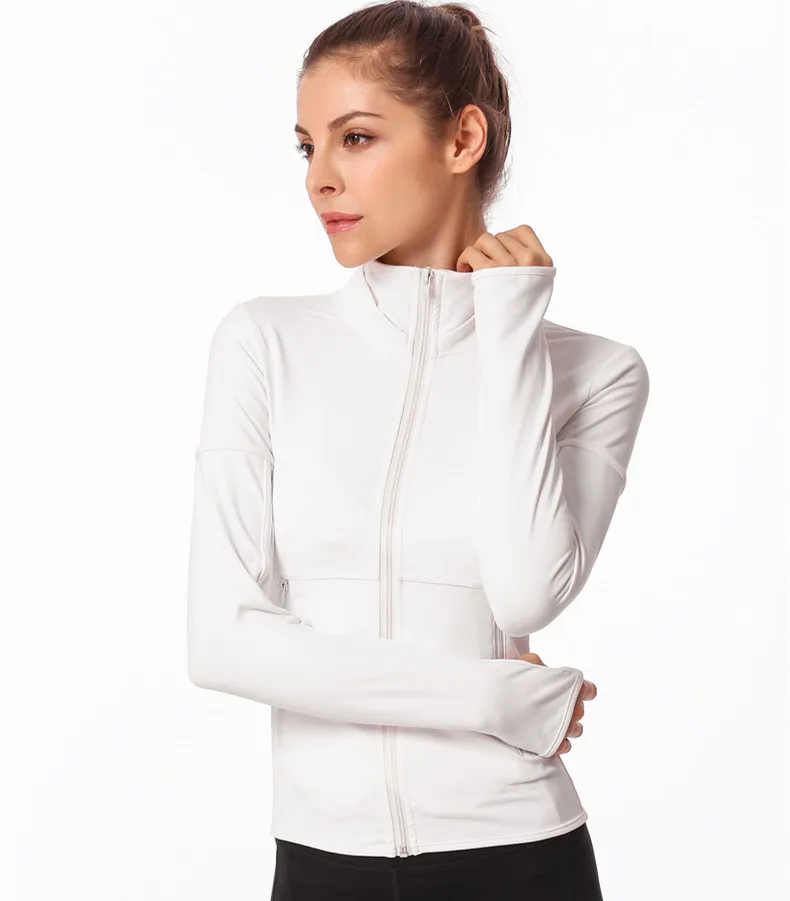 Download Cool Sport Women Zip Front Warm Up Jacket Long Sleeve ...