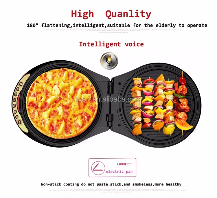 Liven Electric Baking Pan,Etl Certified,Detachable Pans With Lra434