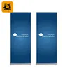 Custom outdoor vinyl mesh trade banner display with full printing solution,wide base roll up banner stand