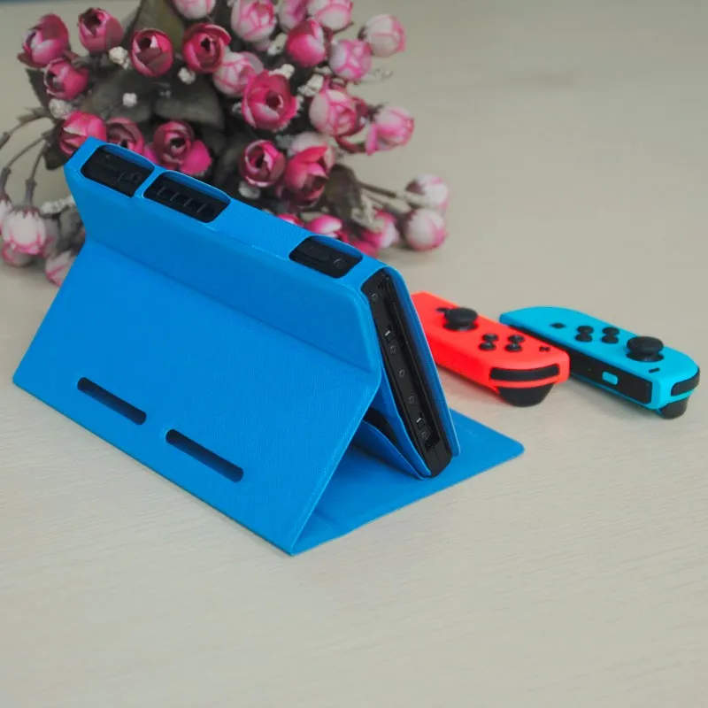 hot sell With Stand PU Leather Cover Case for Nintendo Switch,Game Box for Nitendo Switch