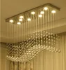 Hotel Large LED Crystal Chandelier For Wedding Centerpieces