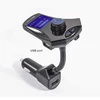 Fashion GXY M7 Flexible gooseneck LED Wireless Bluetooth Car Kit MP3 Player radio FM transmitter