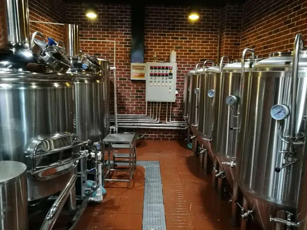100L 200L Custom-built  beer pilot brewing system