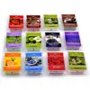 cube Shaped scented cheap wax melt Clam Shell for your Oil Burner