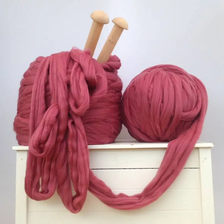 super chunky yarn for arm knitting